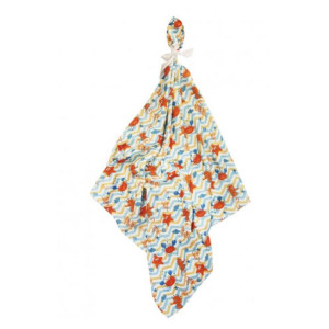 Бебешка пелена от бамбук и алое 120/120 МОРСКИ КОНЧЕТА